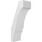 Ekena Millwork 6-in. W x 8-in. D x 20-in. H Balboa Architectural Grade PVC Knee Brace BRCP06X08X20BOA - alternate 1
